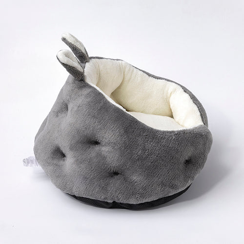 🐰 Bunny Ear Pet Bed – Soft, Stylish, and Seriously Adorable