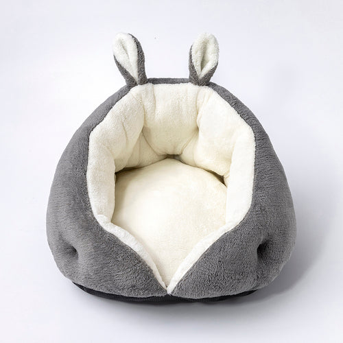 🐰 Bunny Ear Pet Bed – Soft, Stylish, and Seriously Adorable