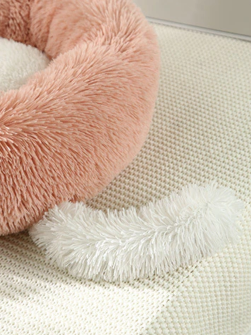 🐾 Plush Pet Bed with Ears & Tail – Cozy, Cute, and Cuddle-Ready