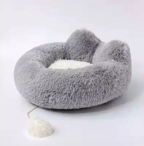 💤 Cozy Plush Pet Bed – The Snuggle Spot Your Pet Deserves